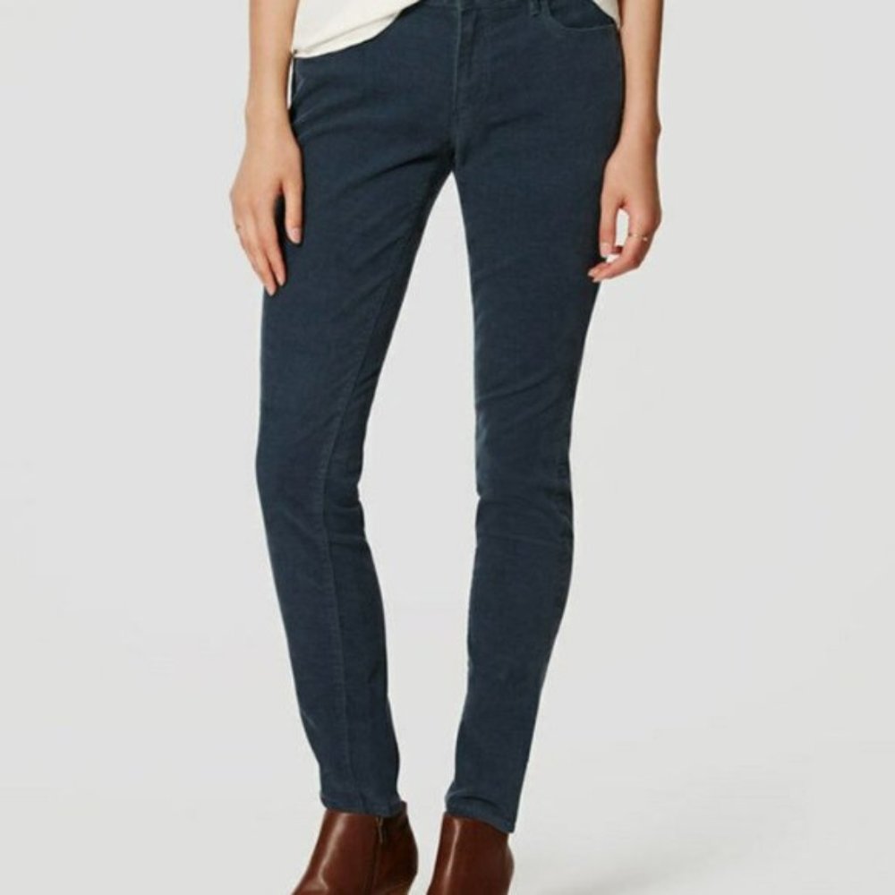 LOFT curvy skinny corduroy jeans | size 6